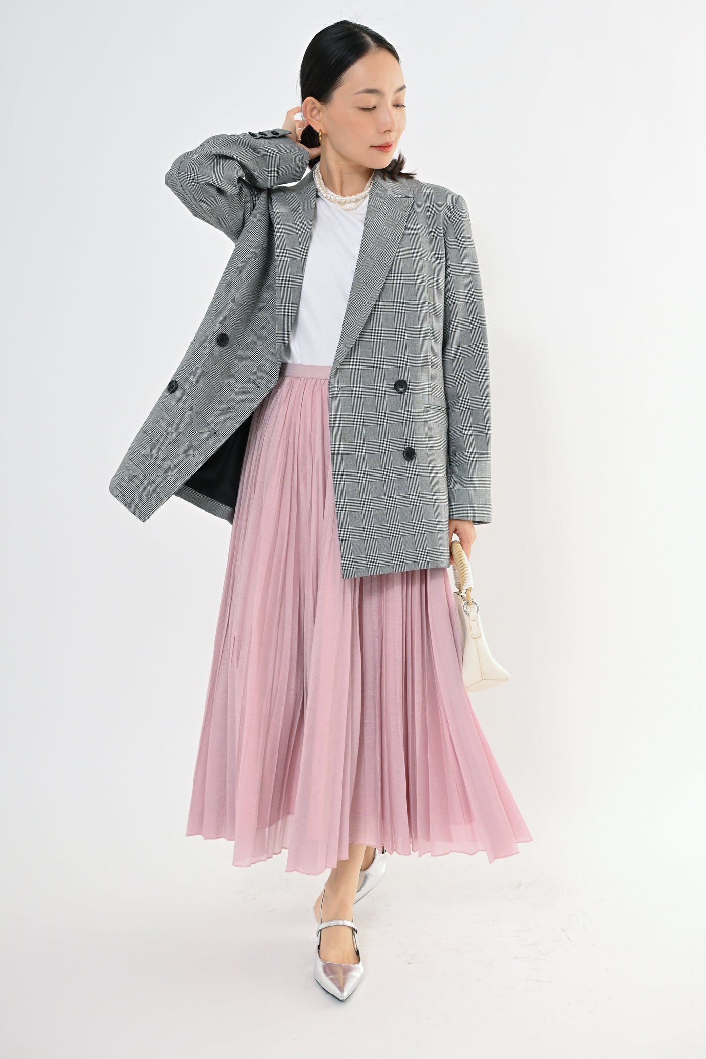 [予約] ランダムプリーツスカート