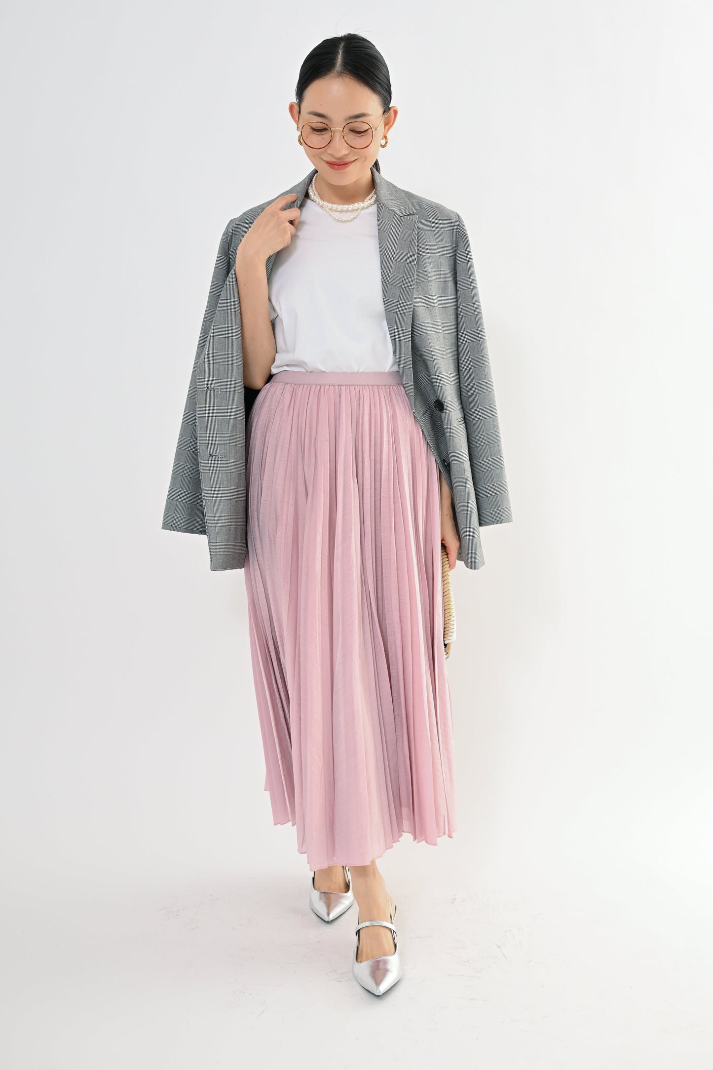 [予約] ランダムプリーツスカート