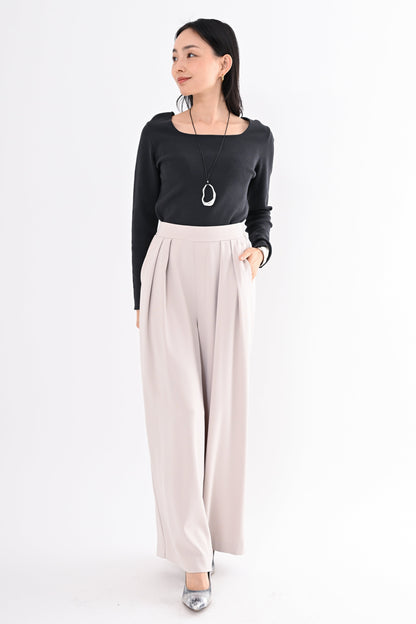 ハイウエストストレートパンツ2