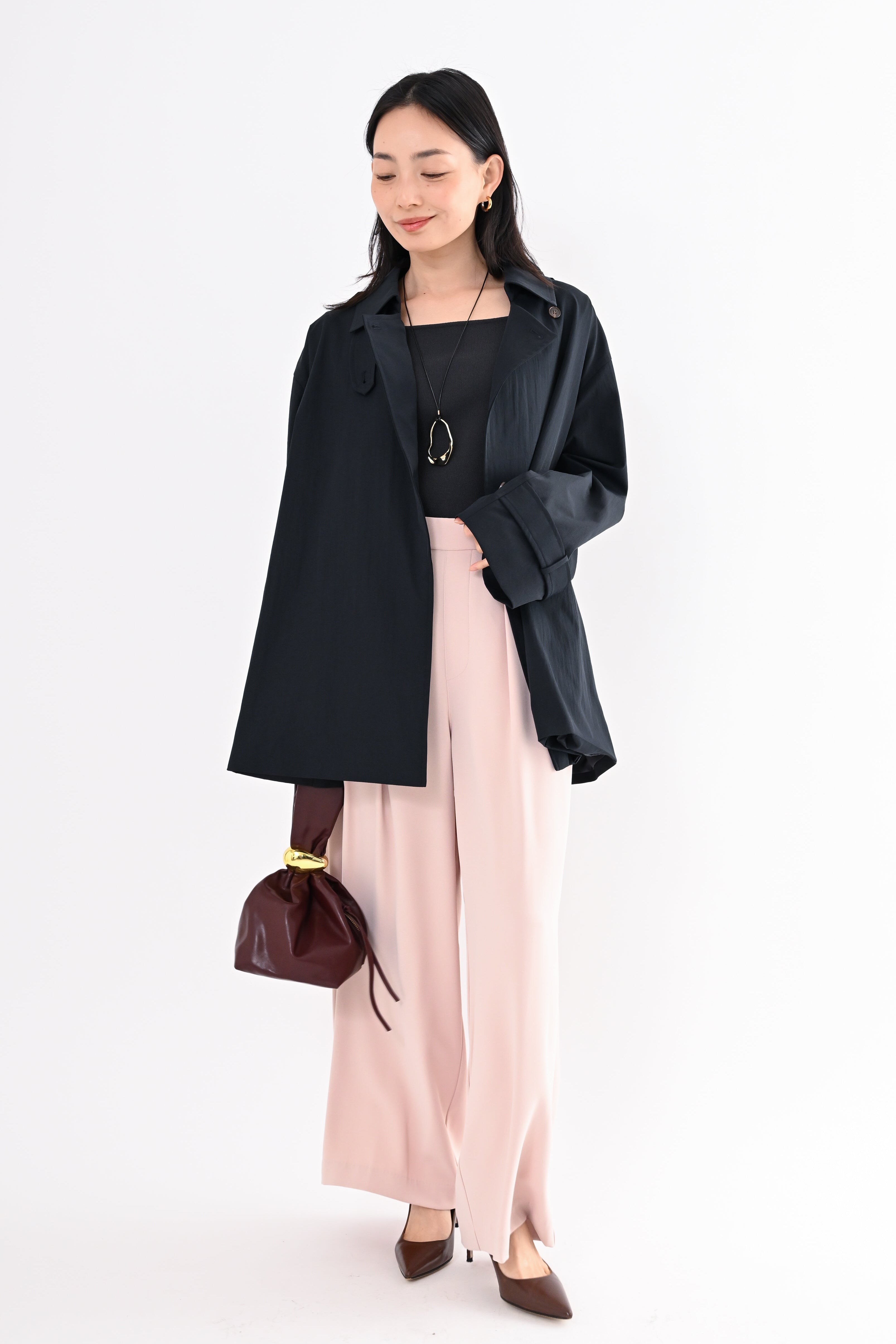 ショートトレンチ｜ライトアウター｜good mood madam ( グッドムード