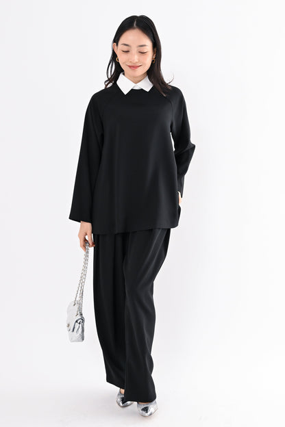 〈50%OFF〉カフス付ブラウス