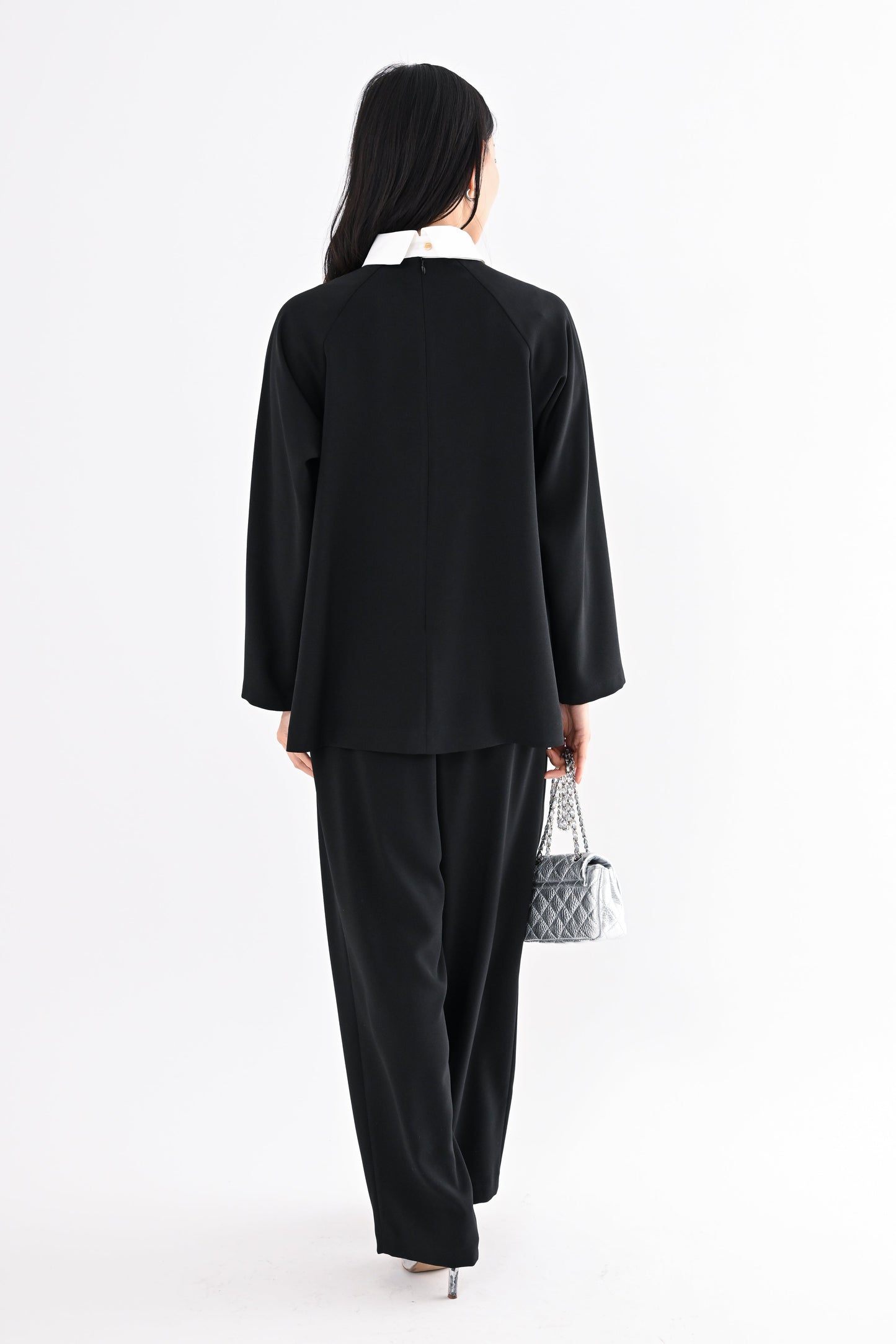 〈50%OFF〉カフス付ブラウス