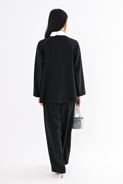 〈50%OFF〉カフス付ブラウス