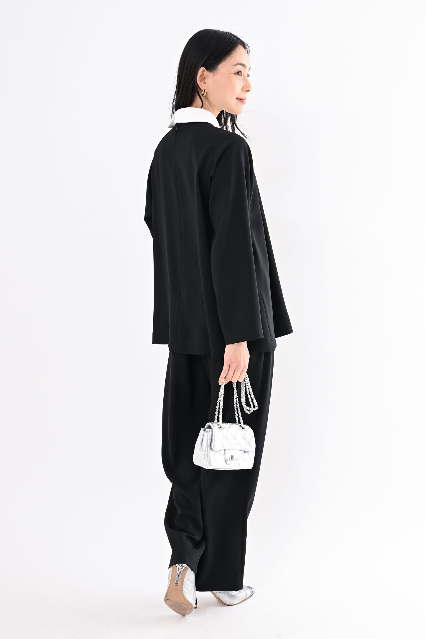 〈50%OFF〉カフス付ブラウス