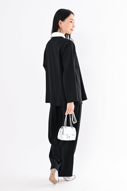 〈50%OFF〉カフス付ブラウス