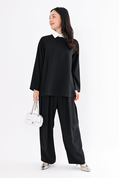 〈50%OFF〉カフス付ブラウス