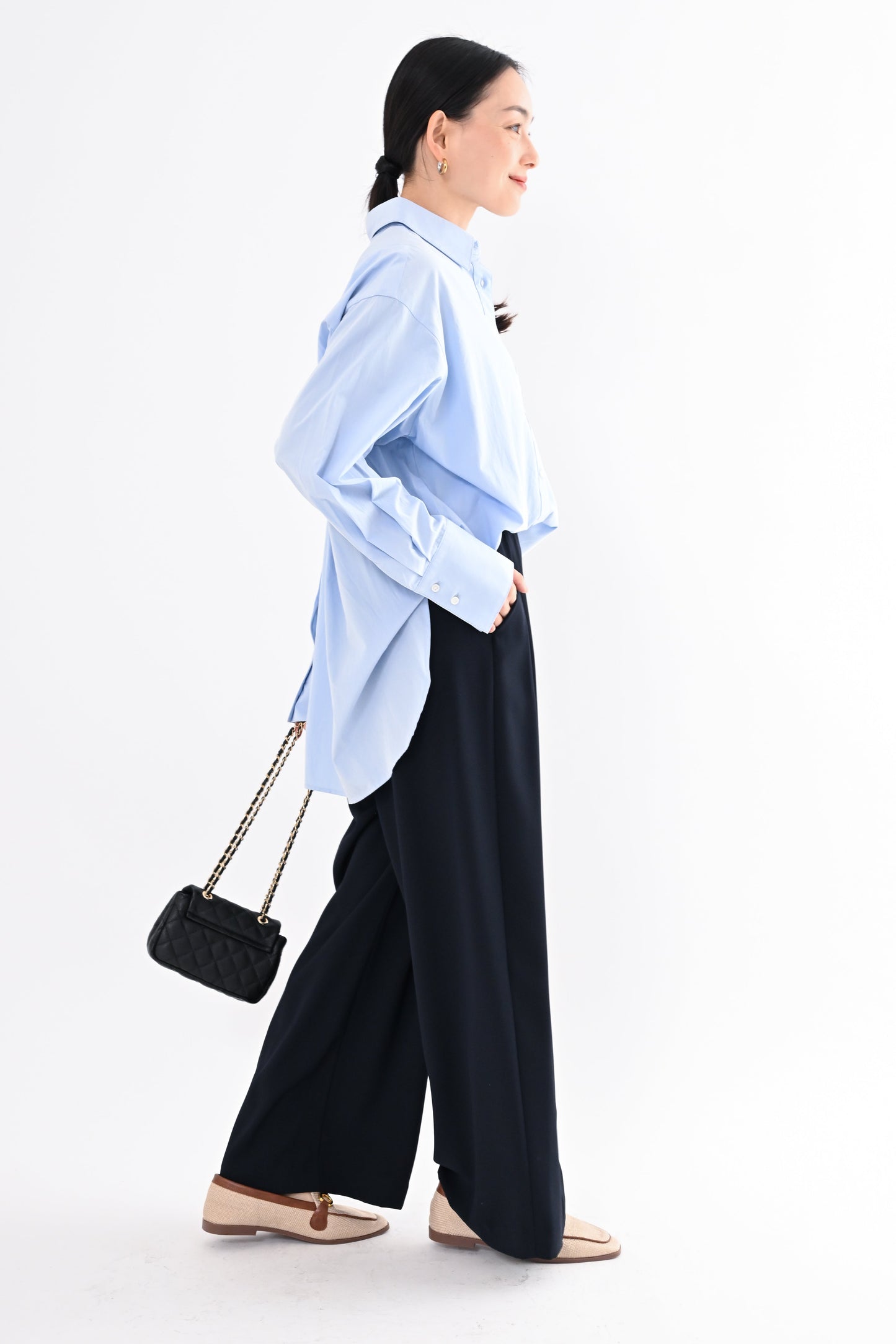 ハイウエストストレートパンツ2