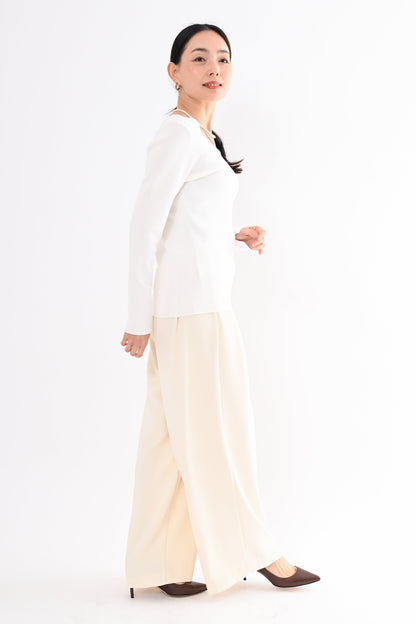 ニットスクエアプルオーバー