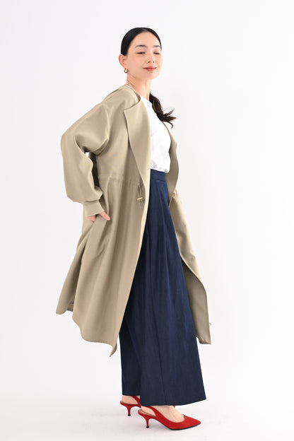 デニムハイウエストパンツ