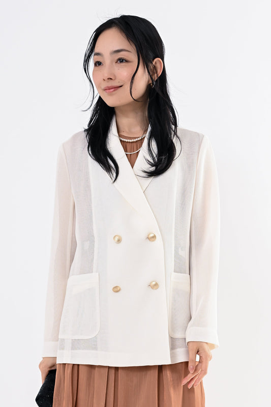 メッシュダブルジャケット