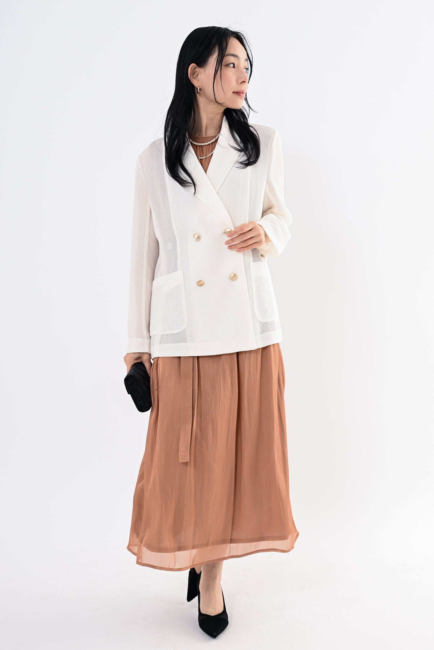 メッシュダブルジャケット