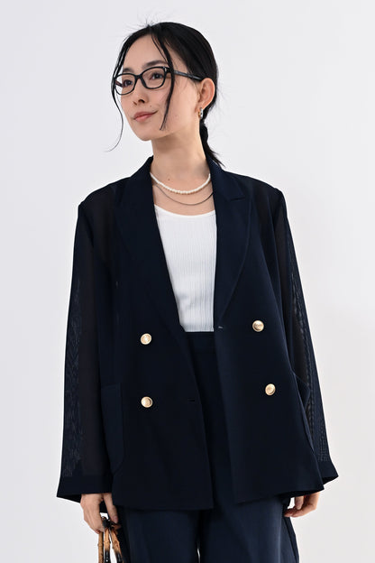 メッシュダブルジャケット