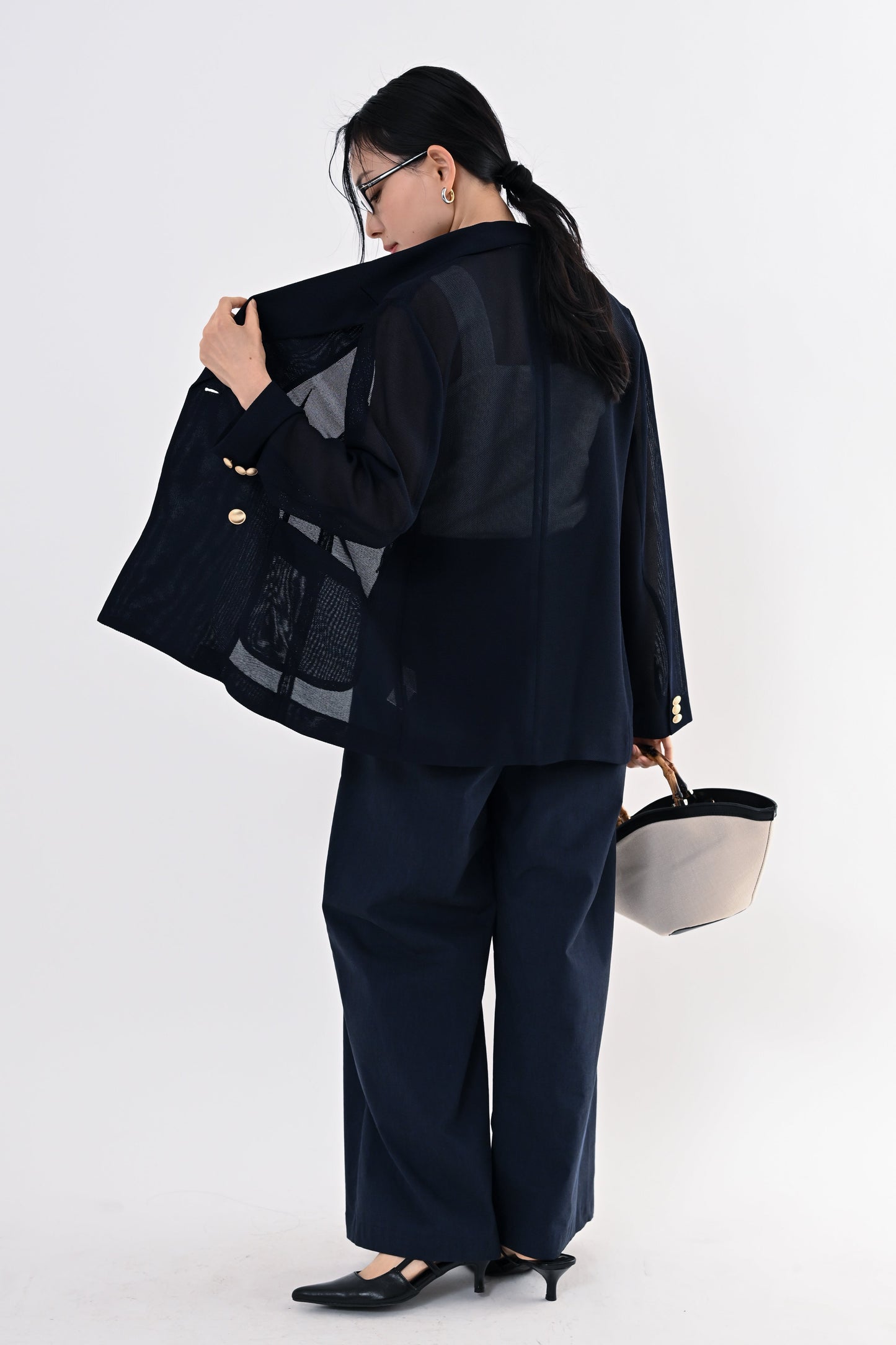 メッシュダブルジャケット