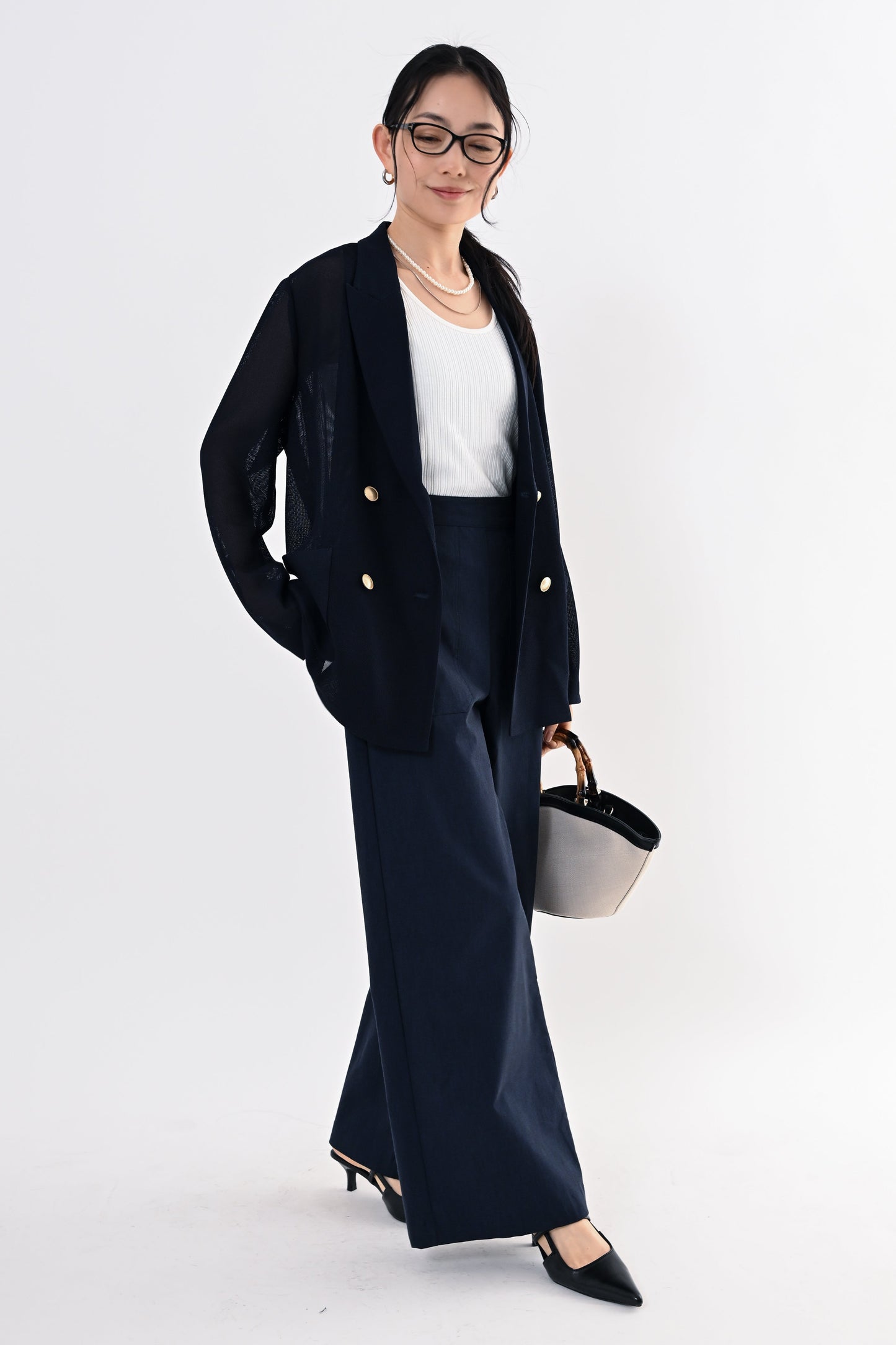 メッシュダブルジャケット