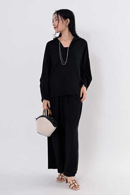 テンセルツイルスキッパーシャツ