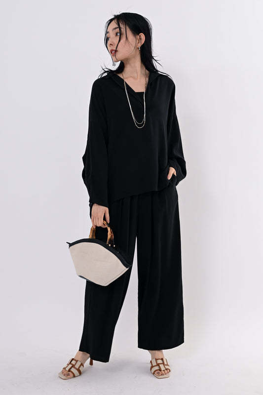 テンセルツイルスキッパーシャツ