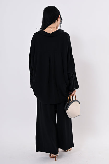 テンセルツイルスキッパーシャツ