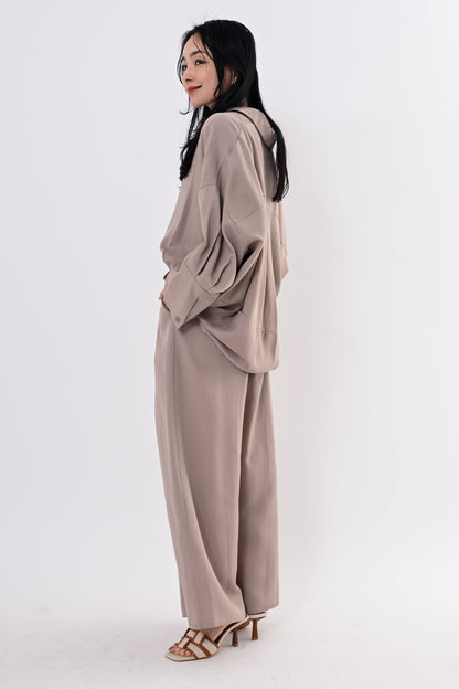 テンセルツイルスキッパーシャツ