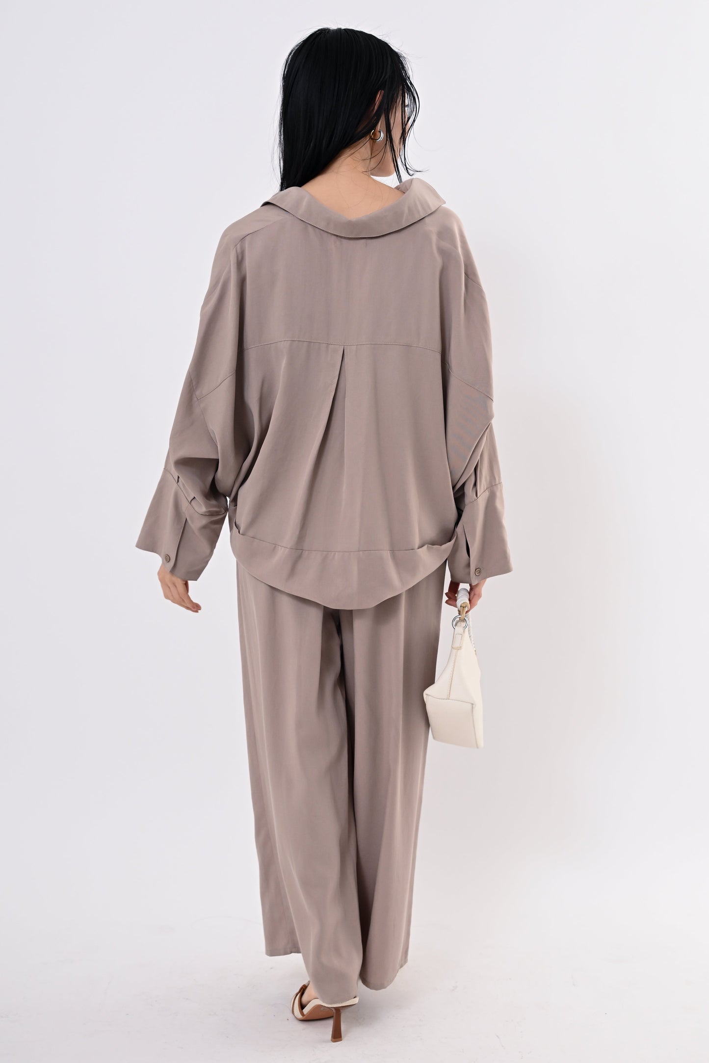 テンセルツイルスキッパーシャツ