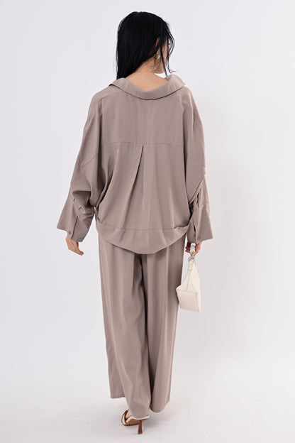 テンセルツイルスキッパーシャツ