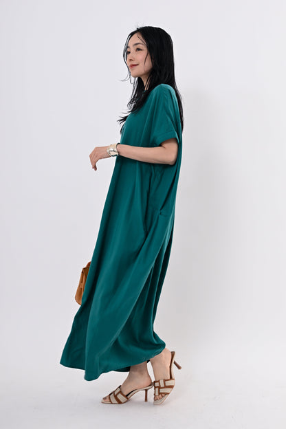 テンセルツイルシャツワンピース