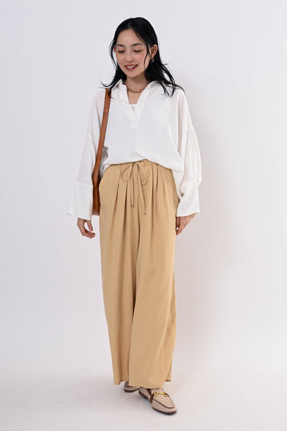 テンセルツイルスキッパーシャツ