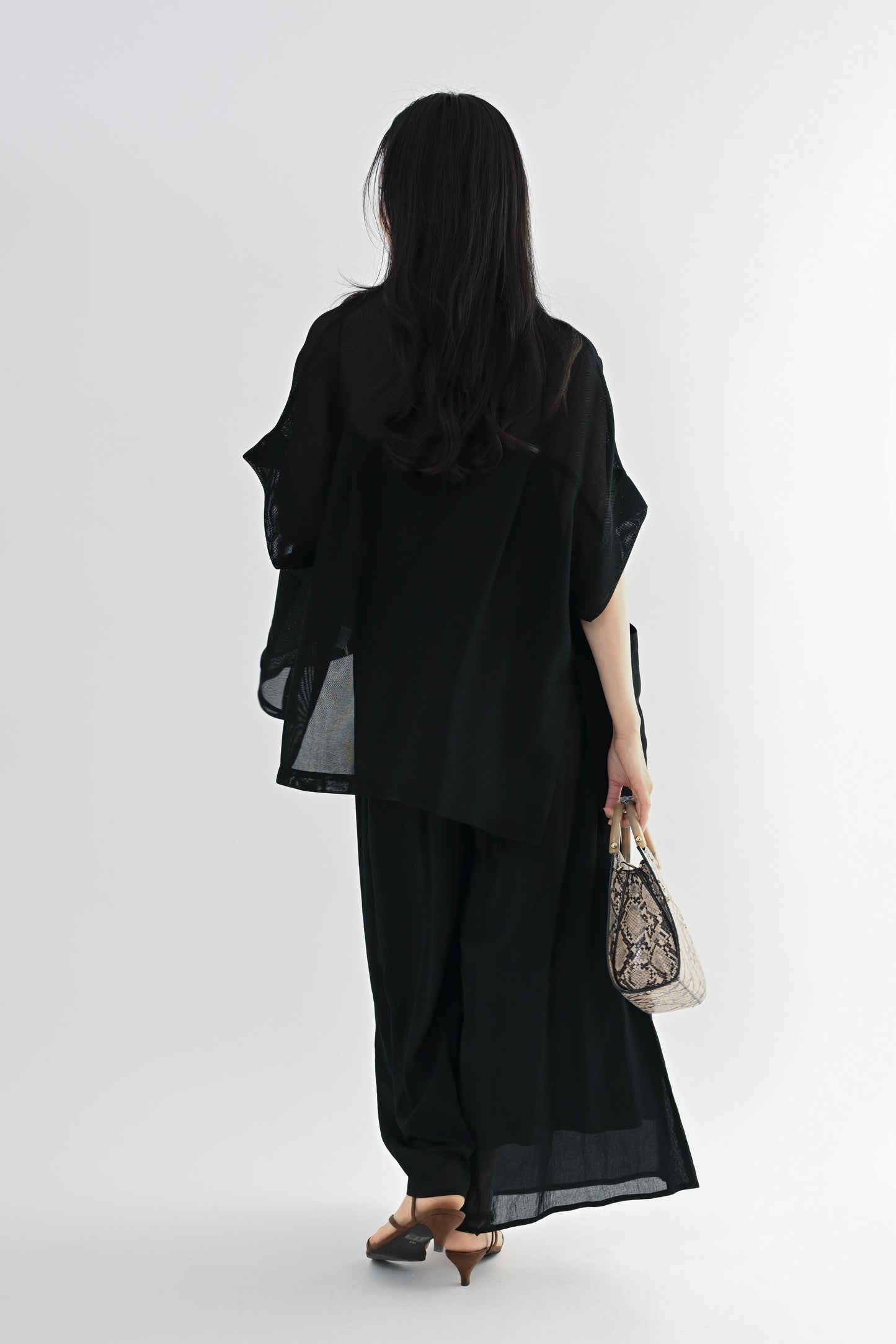 メッシュハーフスリーブジャケット