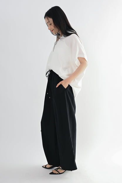 テンセルツイルワイドパンツ