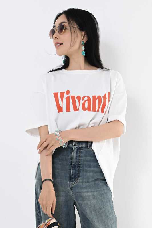 Vivant ロゴTシャツ