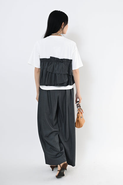 ビスチェドッキングプルオーバー