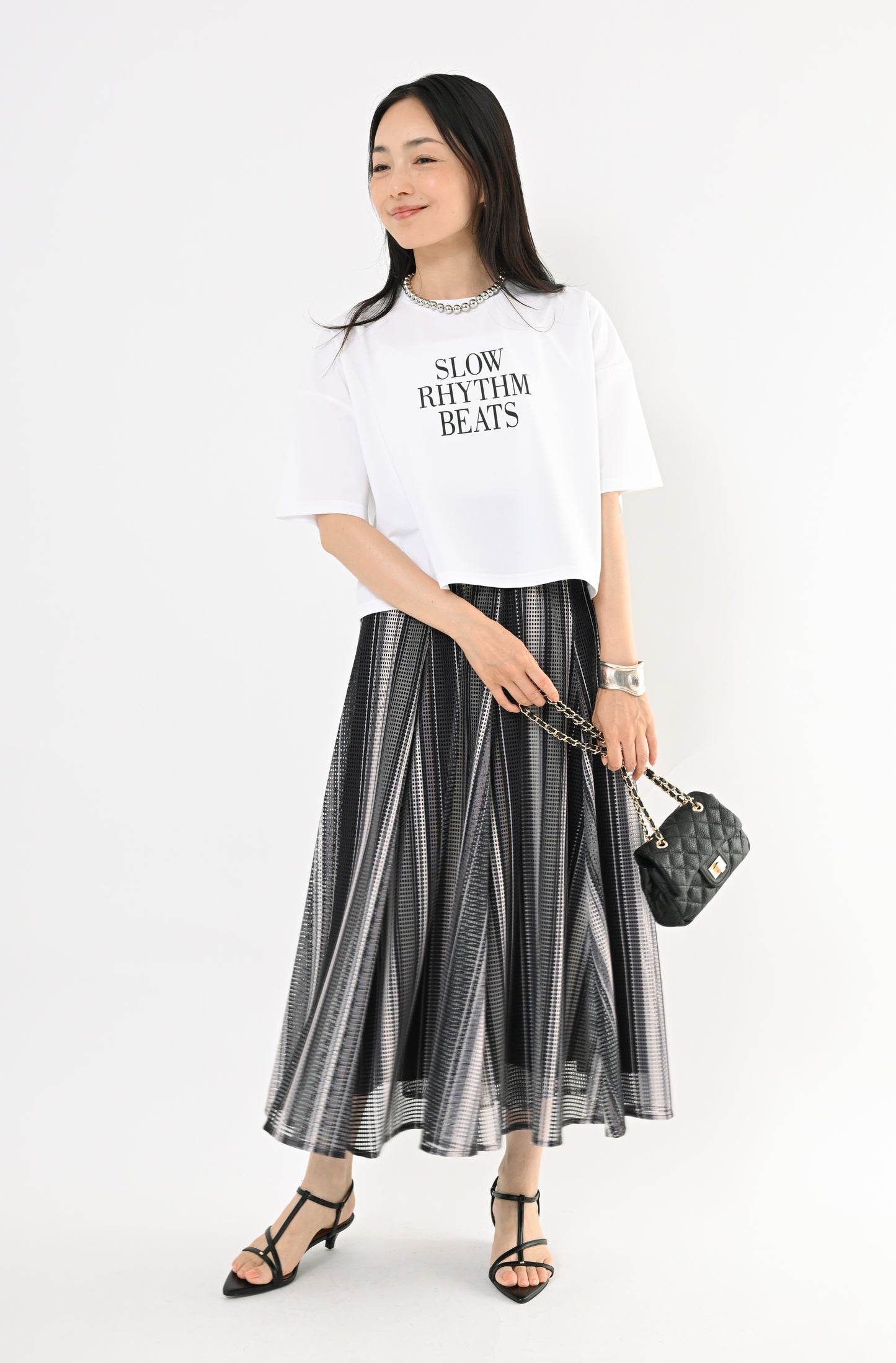 〈30%OFF〉UVショート丈ロゴTシャツ