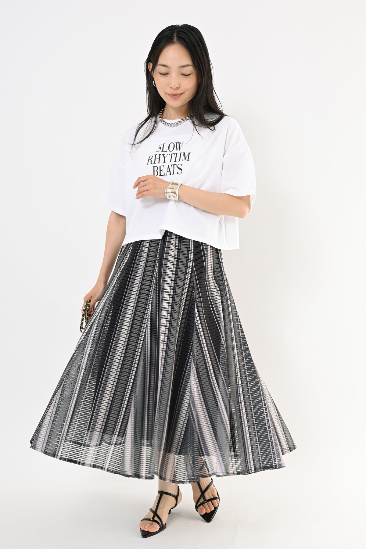 〈30%OFF〉UVショート丈ロゴTシャツ