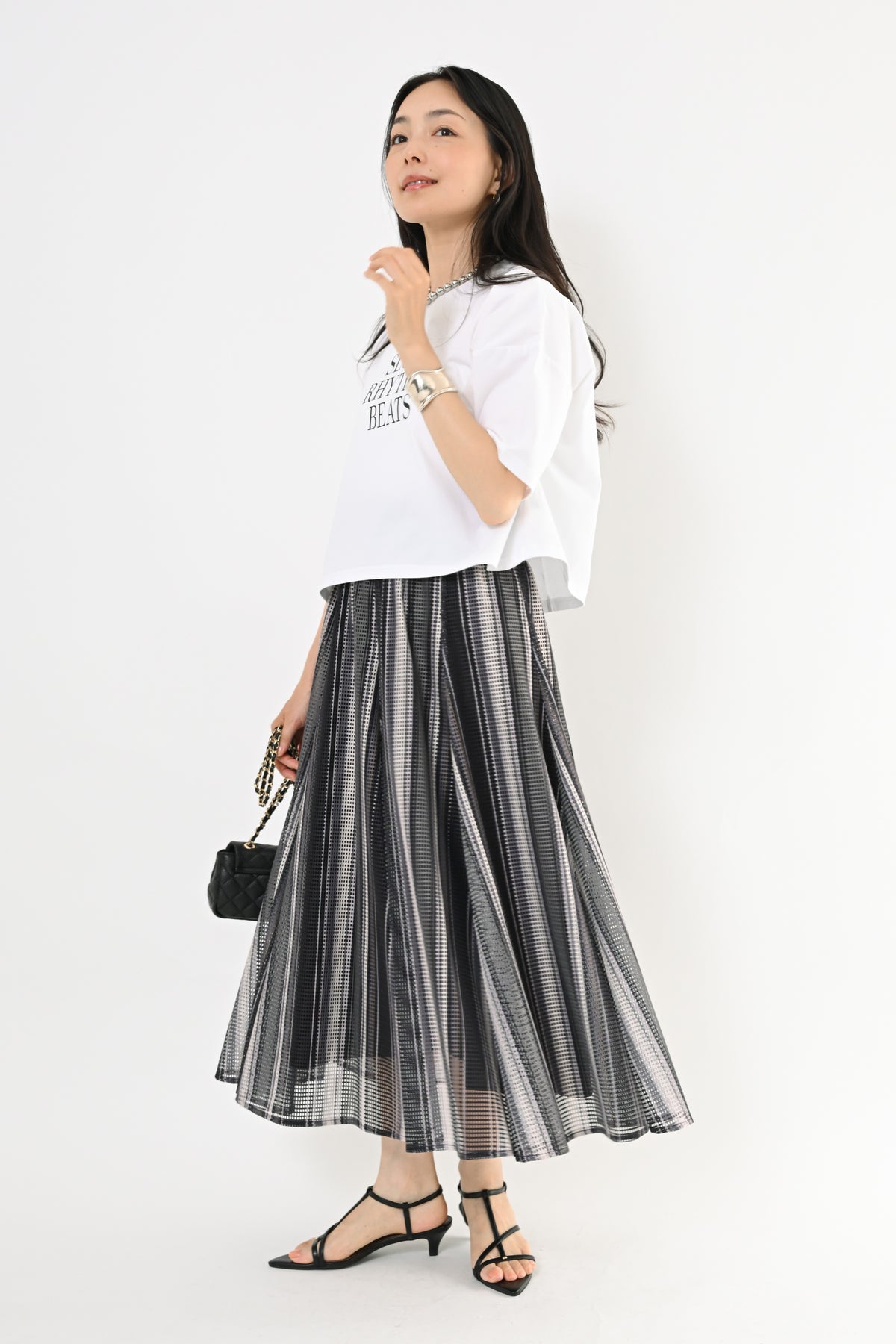 〈30%OFF〉UVショート丈ロゴTシャツ