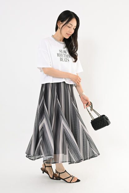 〈30%OFF〉UVショート丈ロゴTシャツ