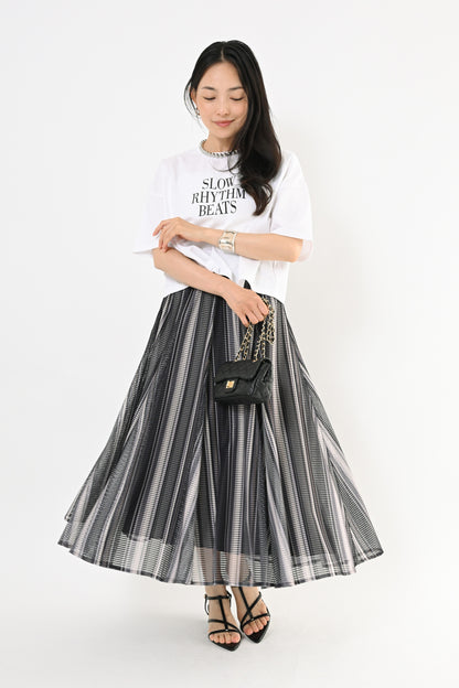 〈30%OFF〉UVショート丈ロゴTシャツ