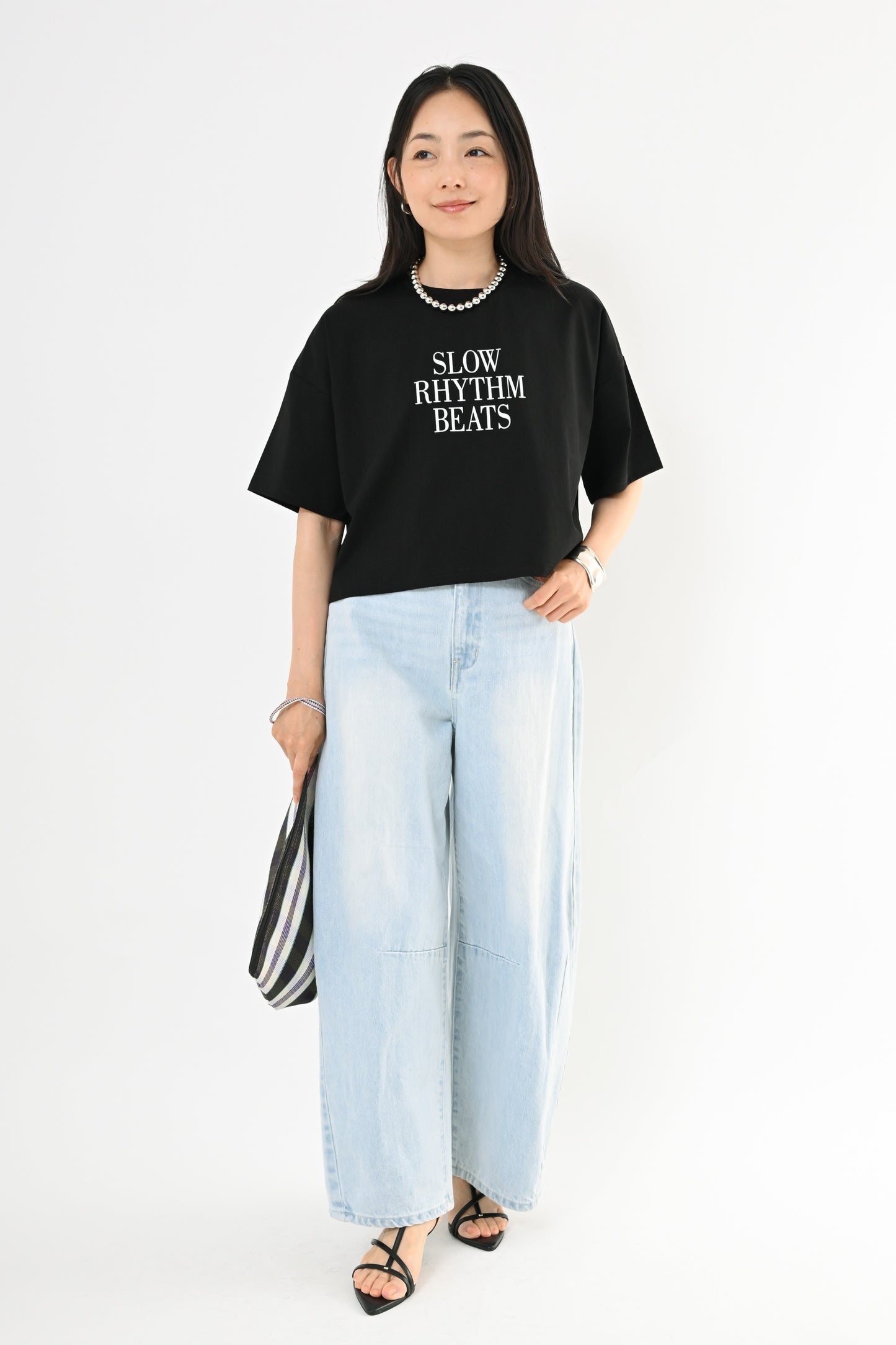 〈30%OFF〉UVショート丈ロゴTシャツ