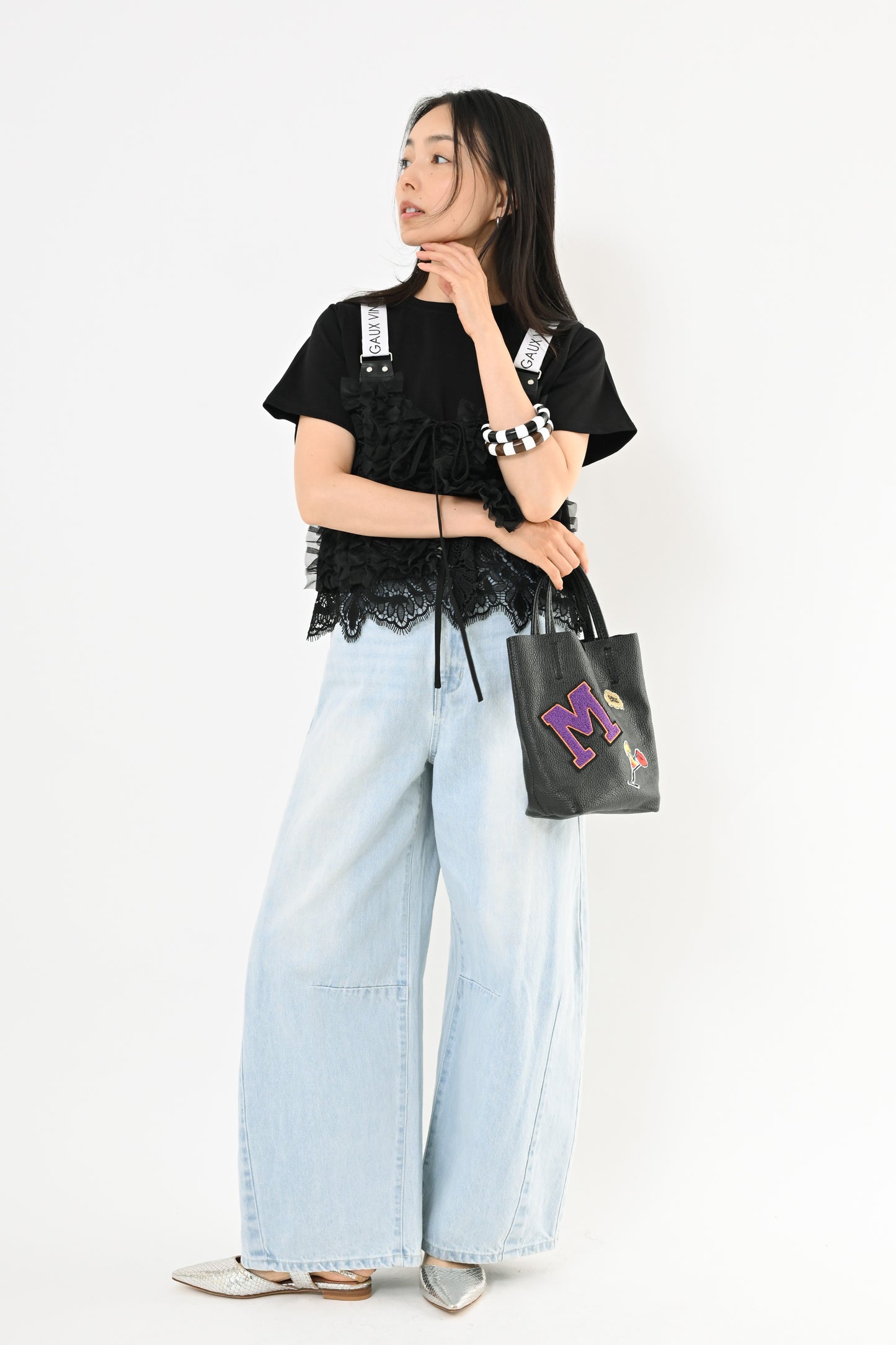 〈期間限定割引〉フリルショートビスチェ