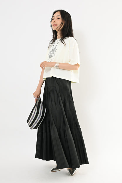 〈30%OFF〉UVショート丈ロゴTシャツ