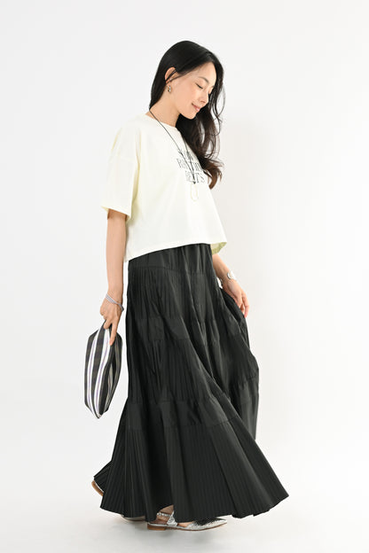 〈30%OFF〉UVショート丈ロゴTシャツ