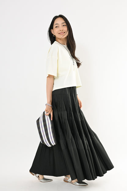 〈30%OFF〉UVショート丈ロゴTシャツ
