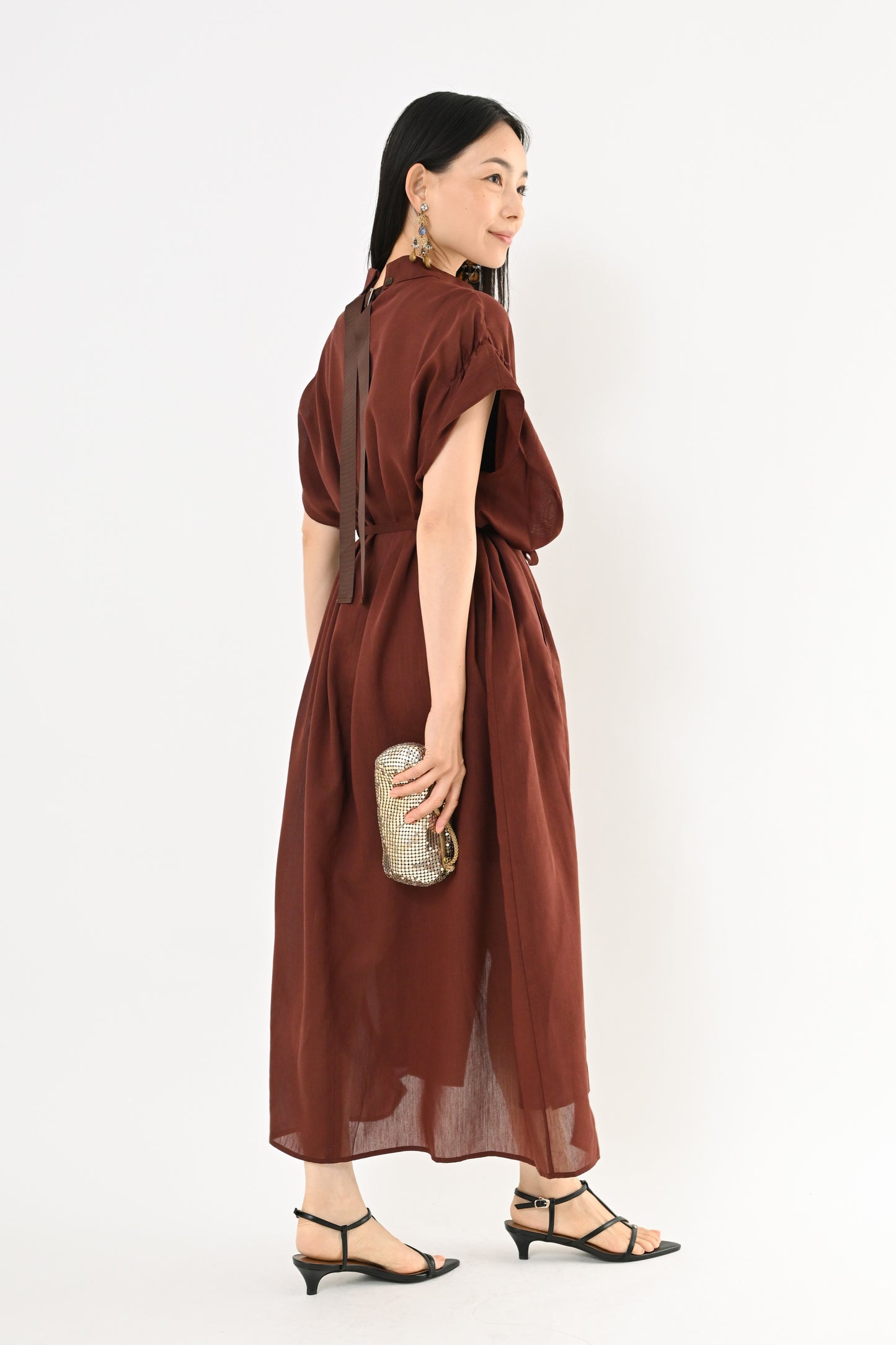〈30%OFF〉バックリボンワンピース