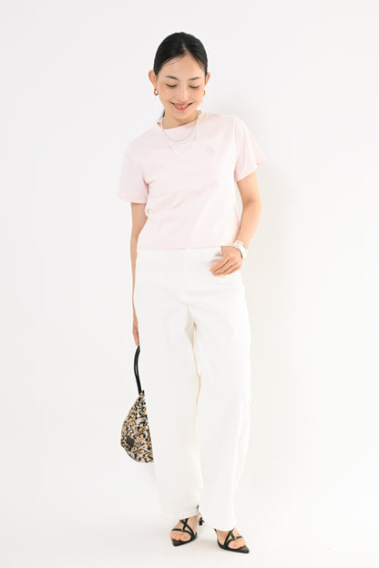 〈20%OFF〉UVロゴ刺繍ミニTシャツ