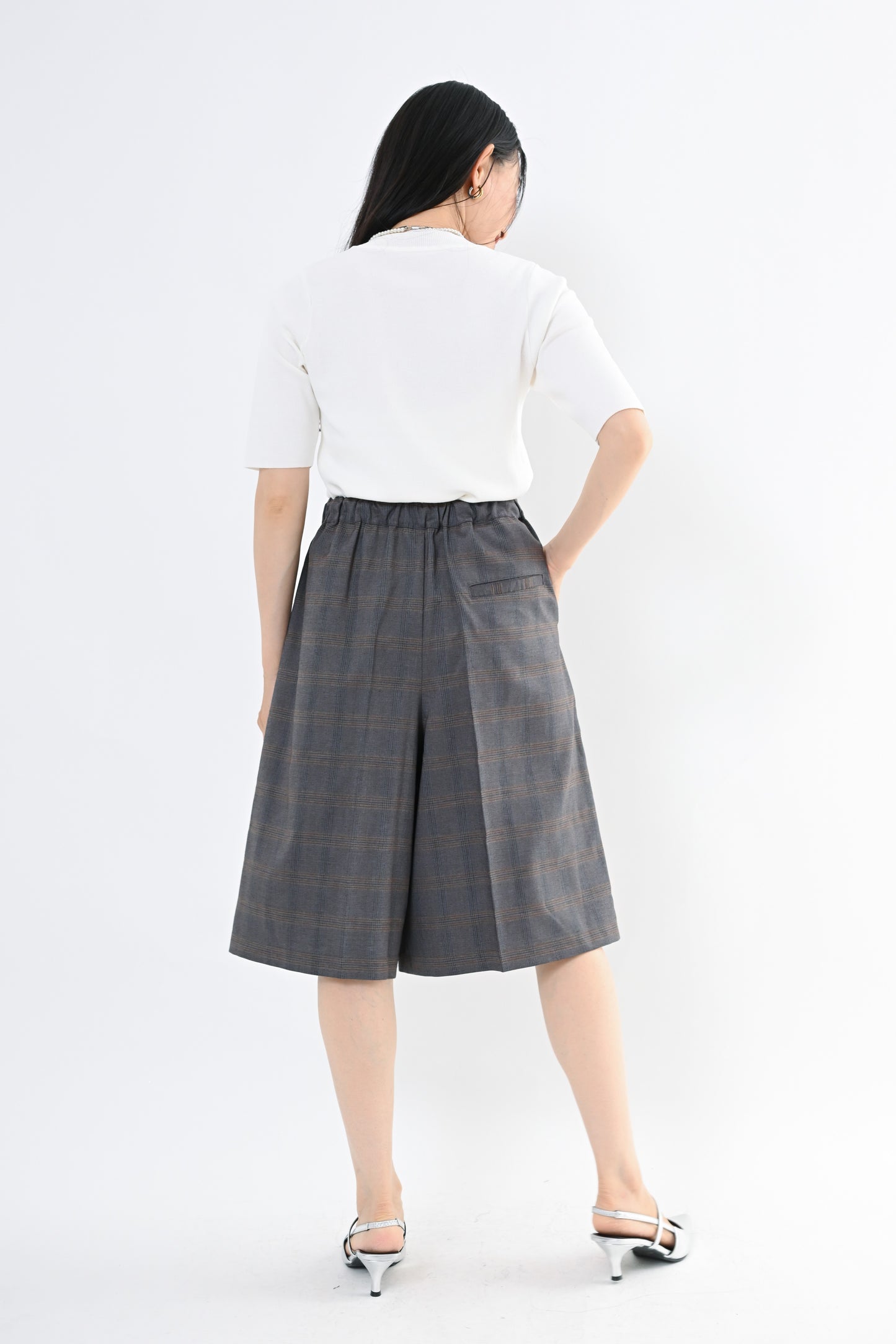 <予約>チェックハーフパンツ