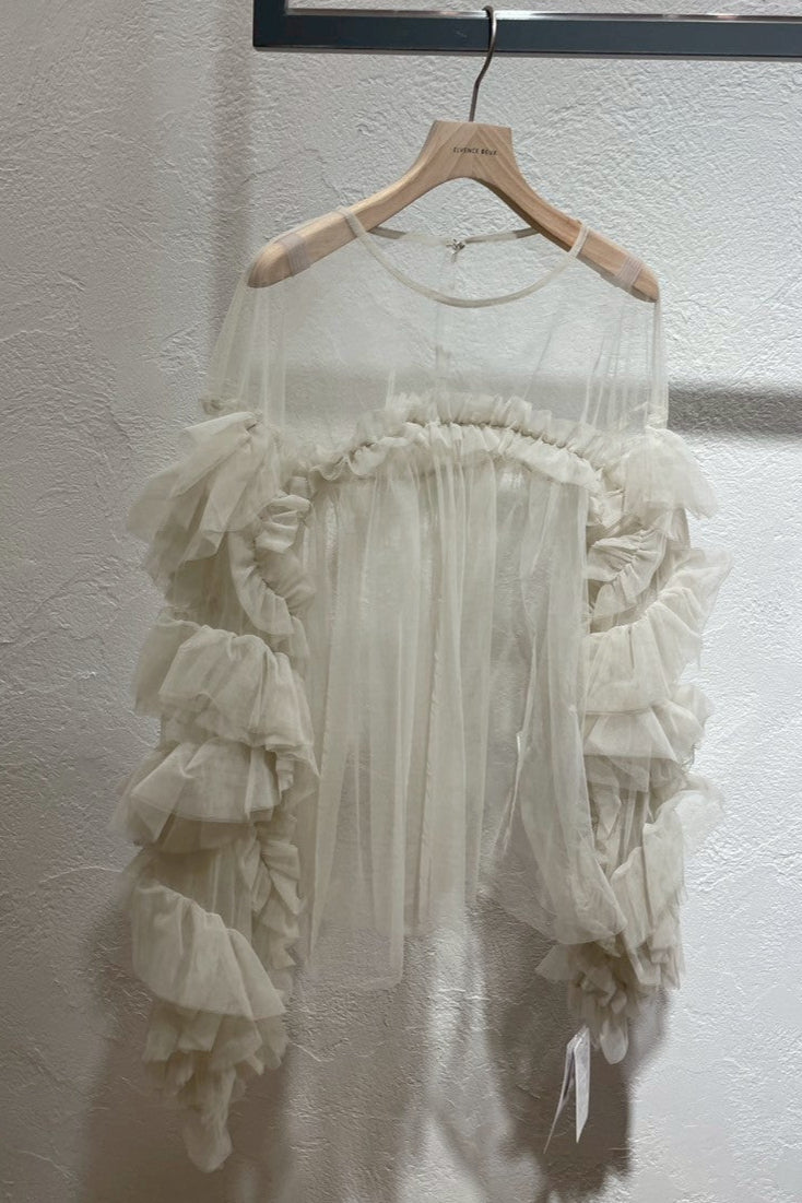 ［ＮＥＷ］デコラティブチュールプルオーバー
