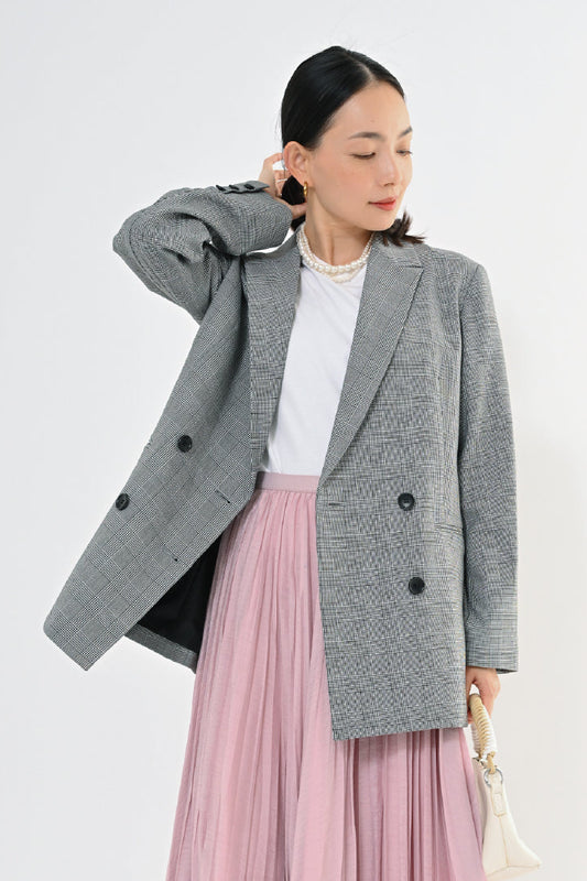 微起毛ダブルジャケット