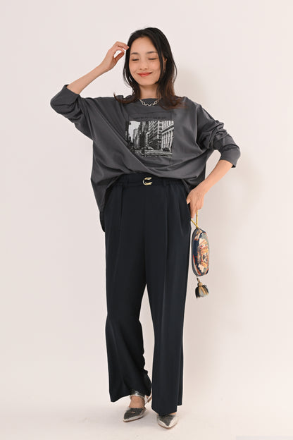 ［ＮＥＷ］ストレッチワイドパンツ