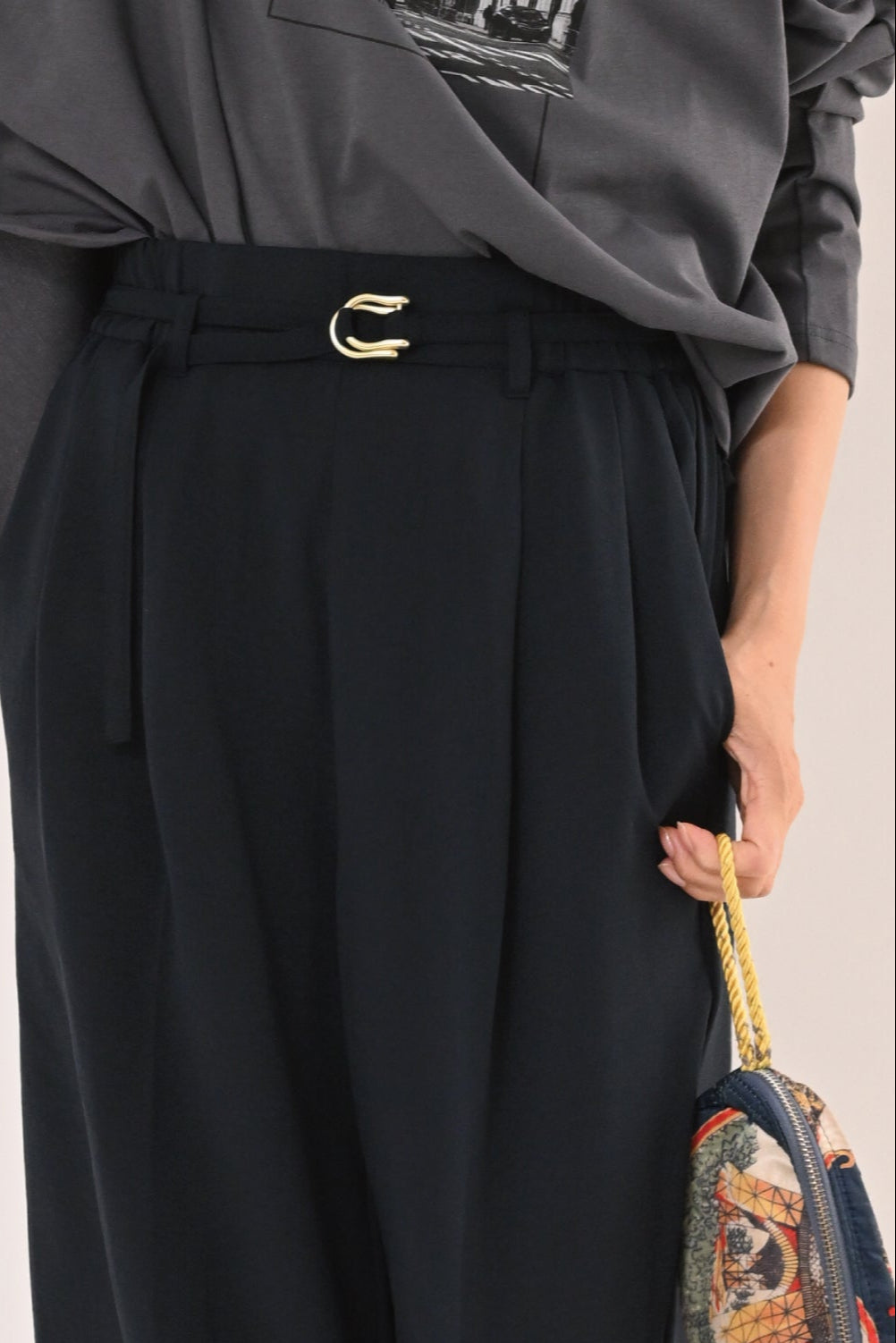 ［ＮＥＷ］ストレッチワイドパンツ